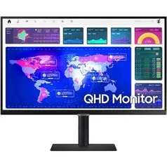 [SC R$1247 AME R$1550] Monitor Samsung ViewFinity 27 QHD IPS USB-C HDR 10 99% sRGB com ajustes