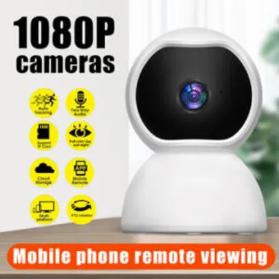 Câmera de segurança 360º Guudgo 1080P | R$ 101