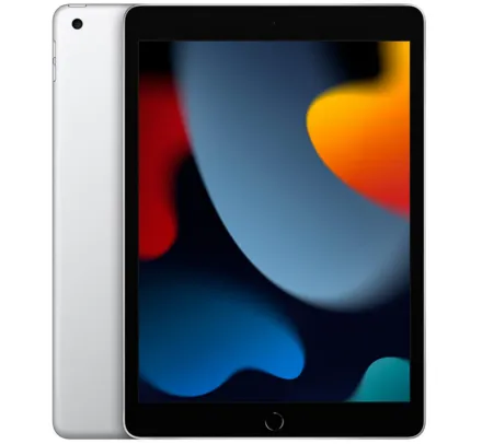 iPad Apple 9ª Geração 64GB, Wi-Fi, Tela Liquid Retina de 10,2”, Processador A13 Bionic - Prateado