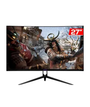 MONITOR GAMER MANCER VALAK VX240H, 27 POL, VA, CURVO, FHD, 1MS, 240HZ, FREESYNC, HDMI/DP