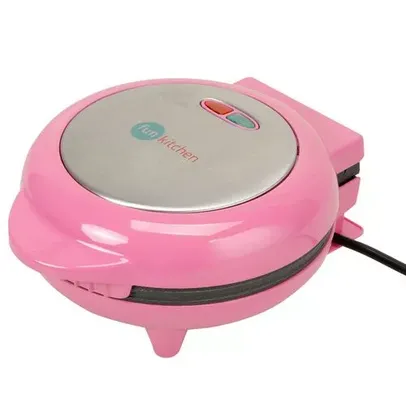 [SC R$14 AME R$48] Omeleteira Rosa com Revestimento Marmorizado 750W - Fun Kitchen