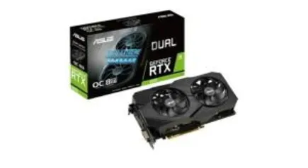 Placa de Vídeo Asus Dual NVIDIA GeForce RTX 2070 EVO V2 OC Edition, 8GB, GDDR6 - DUAL-RTX2070-O8G-EVO-V2