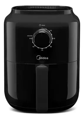 Fritadeira Airfryer 3l Minifry Blackstone Cor Preta Midea Cor Preto