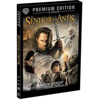 DVD - O Senhor dos Anéis - Premium Edition (Duplo) - R$3 (cada)