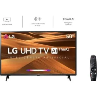 [AME R$1745,99] Smart TV Led 50'' LG 50UM7360 Ultra HD 4K + Controle Smart Magic