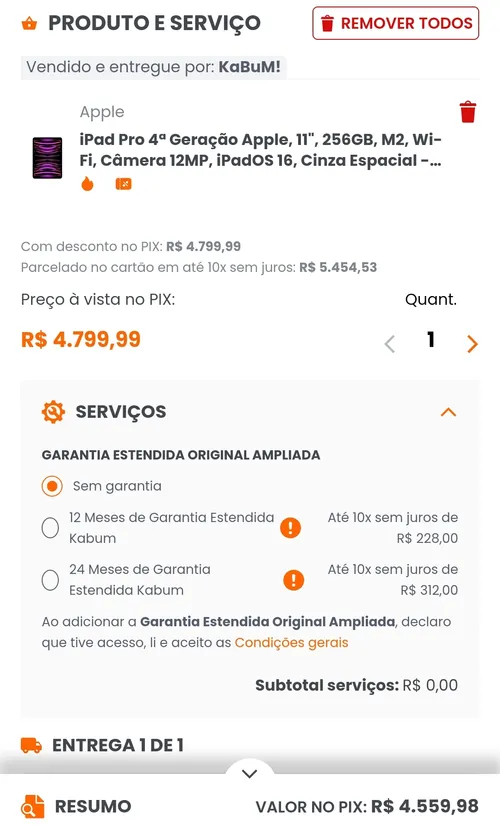 Imagen na descrição da promoção