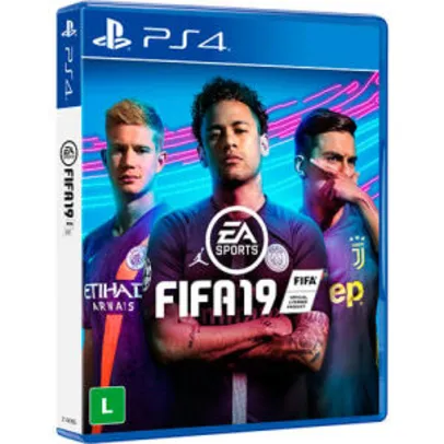 [Novos Clientes ] Game FIFA 19 - PS4 R$ 13