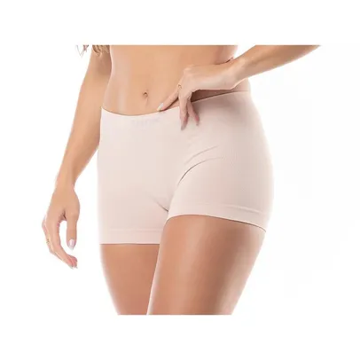 Kit 6 Calcinhas Boxer Cueca Feminina Sem Costura BoyShort EMK23