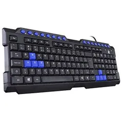 [PRIME] Teclado Gamer Dragon, VINIK, Teclados, Preto/ Azul R$ 24,90