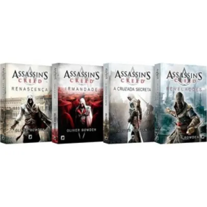 Box Assassin's Creed - 4 Livros (sai menos de 10 reais cada)