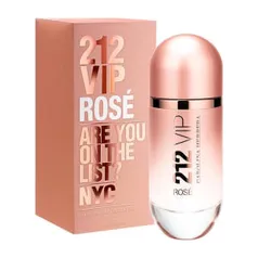 212 Vip Rose De Carolina Herrera Eau De Parfum Feminino 30 ml R$ 180