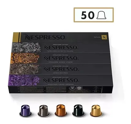 Cápsulas De Café Nespresso Variado - 50 Cápsulas