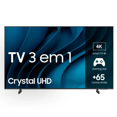 Smart TV Samsung 65" Crystal UHD 4K 65CU8000 Painel Dynamic Crystal Color 