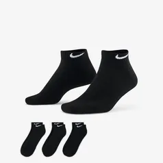 Meia Nike Everyday Cushion (3 pares) Unissex