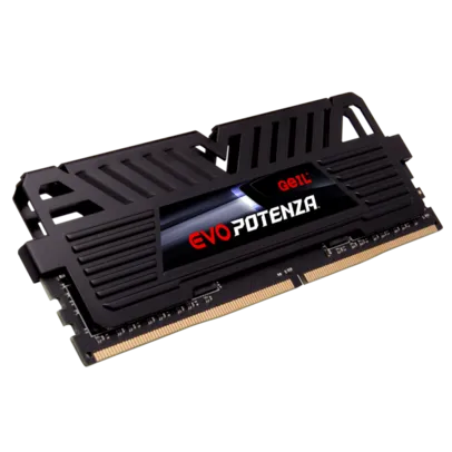 Memória DDR4 Geil Evo Potenza, 8GB, 3600MHz, Black, GAPB48GB3600C18BSC