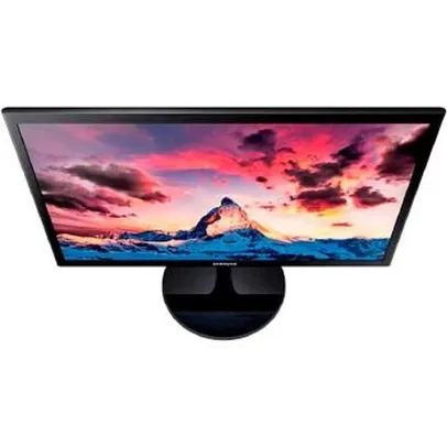 Monitor Samsung LED 21.5P LS22F350 HDMI D-SUB Vesa - LS22F350FHLMZD Preto Bivolt