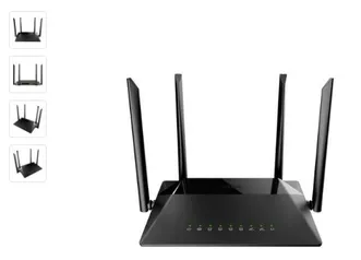 Roteador Wireless D-Link Gigabit-Ethernet AC 1200Mbps, Dual Band, 4 Antenas - DIR-842