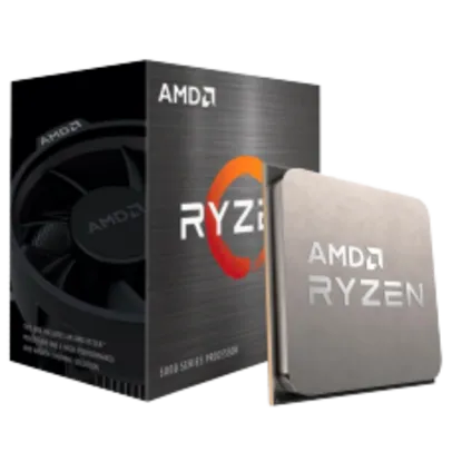 Processador AMD Ryzen 5 5600G 3.9GHz (4.4GHz Turbo), 6-Cores 12-Threads, Cooler Wraith Stealth, AM4,