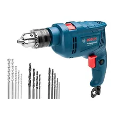 Furadeira de Impacto Bosch GSB 550 RE 550W com 14 Acessórios | R$225