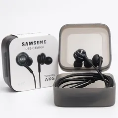 Fones De Ouvido Originais Da Samsung Tipo C Com Fio Akg Em Fones De Ouvido Com Microfone