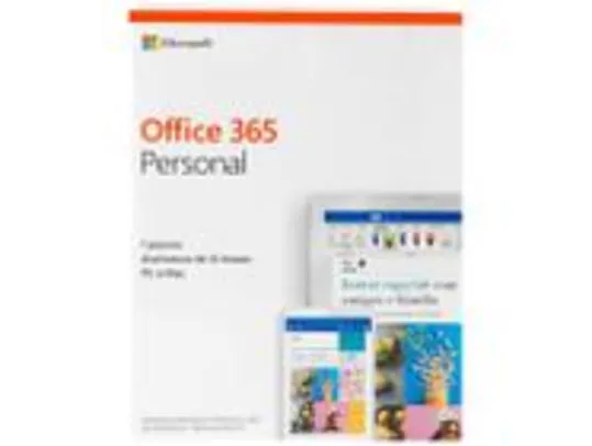 (MagaluPay) Pacote Office 365 Personal 1 Ano Digital