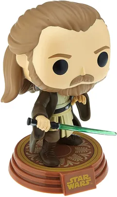 Boneco Funko Pop! Star Wars: Adventures Across The Galaxy - Qui-Gon Jinn | R$200