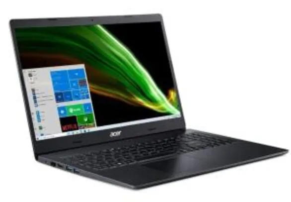 [APP] Notebook Acer Aspire 3 AMD Ryzen 7 8GB RAM 256GB SSD RX Vega 10 15,6' | R$3394