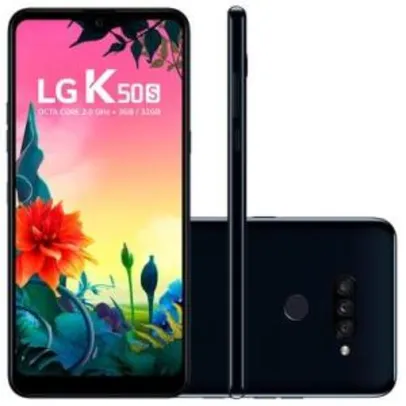 Smartphone LG K50S Preto 32GB | R$790