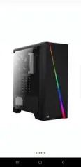 Gabinete Aerocool Cylon RGB LED MID Tower ATX Preto | R$ 260