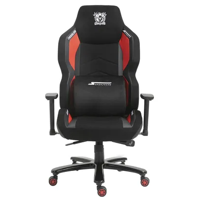 Cadeira Gamer SuperFrame Cinderlord Pro Edition, Reclinável, 4D, Preto e Vermelho