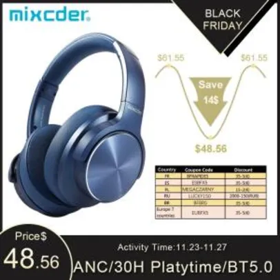 Fone de Ouvido Mixcder e9 pro aptx ll | R$179
