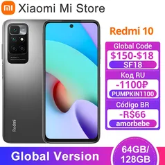 Smartphone Xiaomi Redmi 10 128gb