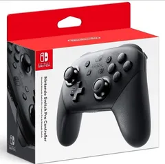 Controle Sem Fio Pro Controller Nintendo Switch - Preto