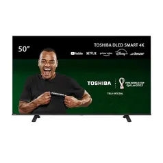 [Ame R$1.739,4] Smart TV DLED 50'' 4K Toshiba - TB012M