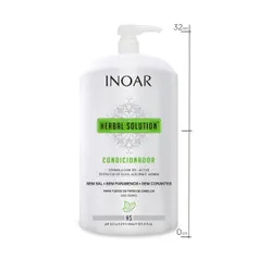 Condicionador Inoar Neutro Herbal, 3 Litros por R$30