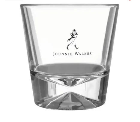 Jogo Copo Whisky Johnnie Walker 2 peças 300 ML   Johnnie Walker