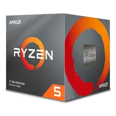 Processador AMD Ryzen 5 3600X, 6-Core, 12-Threads, 3.8GHz (4.4GHz Turbo), Cache 35MB, AM4, 100-100000022BOX