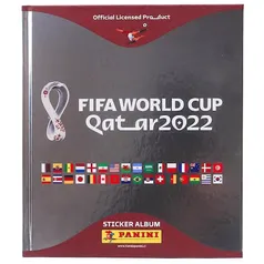 Álbum de Figurinhas Copa do Mundo Qatar 2022 - Edição Prata Capa Dura