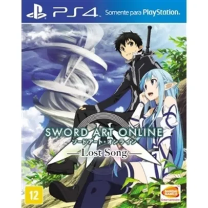 Sword Art Online: Lost Song - PS4 - R$ 79,20