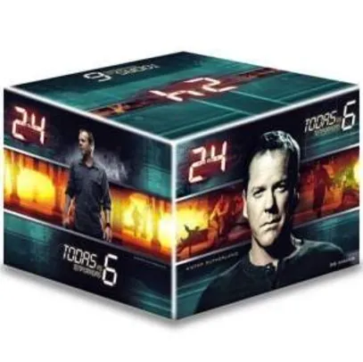 [SUBMARINO] Coleção 24 Horas - 1ª a 6ª Temporada (36 DVDs) - R$ 140,71