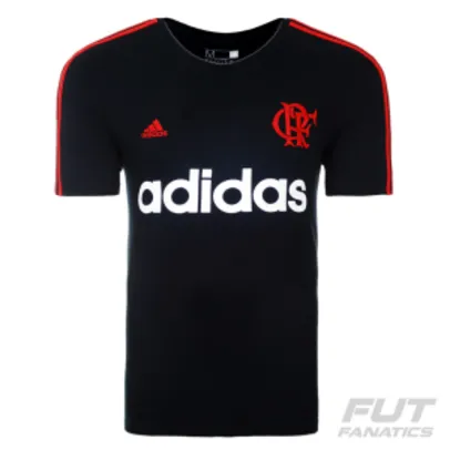 [Fut Fanatics] Camiseta Adidas Flamengo Preta por R$ 81