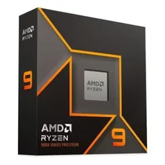 Processador AMD Ryzen 9 9900X, 4.4 GHz (5.6 GHz), Cache 64 MB, 12 Núcleos, 24 Threads, AM5 - 100-100000662WOF