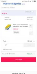 Kit de Lenços Umedecidos Mamypoko - 800 Unidades R$70