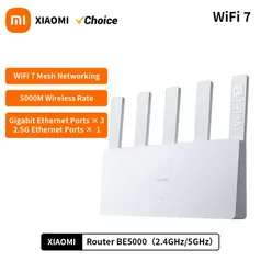 (Taxa inclusa+Moedas) Roteador Xiaomi BE5000
