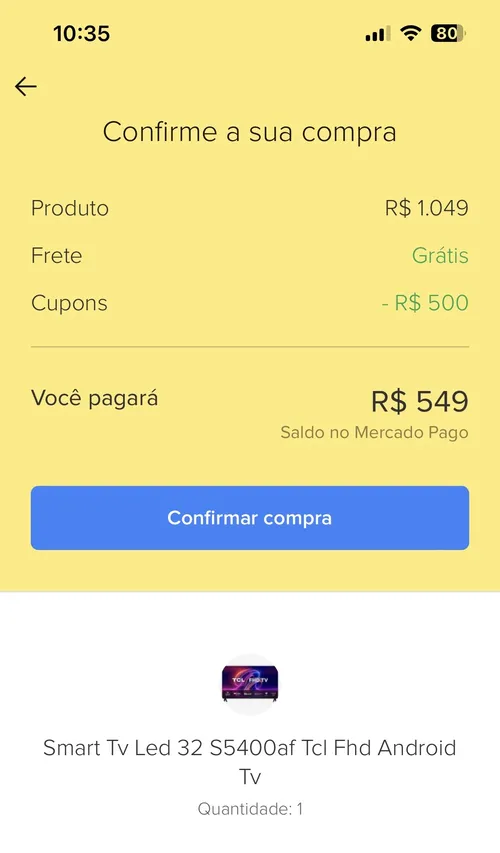 Imagen na descrição da promoção