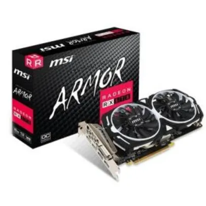 Placa de Vídeo MSI AMD Radeon RX 570 Armor 8G OC, GDDR5 (12% OFF)