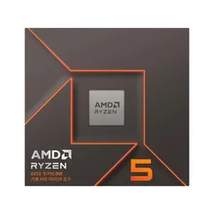 Processador AMD Ryzen 5 8600G, 4.3 GHz (5.0GHz Max Turbo), Cachê 6MB, 6 Núcleos, 12 Threads, AM5, Vídeo Integrado - 100-100001237BOX