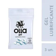 Gel Lubrificante Intimo Sache, Olla, 5g, 3 unidades | R$4