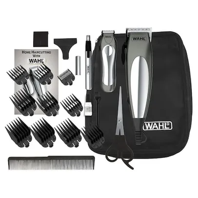 Kit Máquina de Corte e Aparadores Wahl Deluxe Groom Pro - 110V