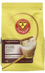 Cappuccino 3 Corações - Sem adição de Açúcar - 1kg